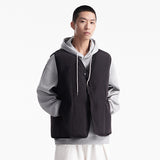 Unisex Winter Cotton Coat Winter Warm Cotton Vest
