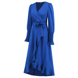 Women Date Dress V-neck Dress Formal Dress