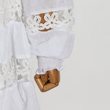 Women Dresses Short Skirt Hollow out V-neck Dress (Qymy0409)
