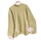 Women Knitted Pullover Autumn and Winter Loose Women's Knitted Sweater