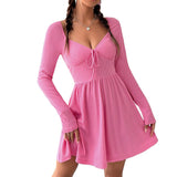 Women Dress Autumn and Winter Long Sleeve Dress