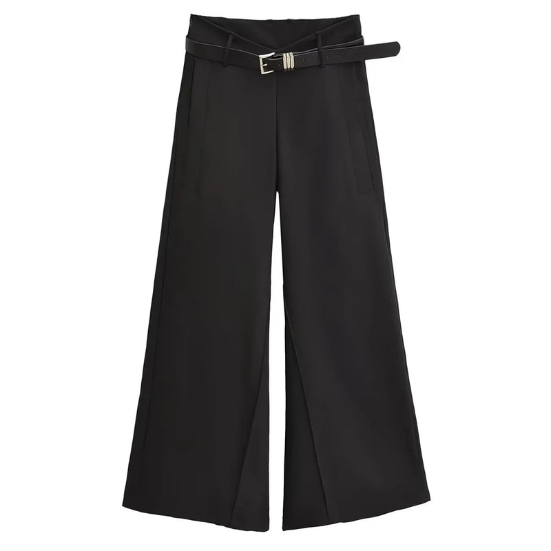 Women Sweatpants Casual Loose-Fitting Wide-Leg Trousers