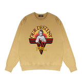 Amiri Long Sleeve Shirt Crew Sweatshirts Crew Neck Sweater