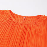 Women Dress Black Pleated Dress Female Autumn Winter Long Dress