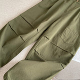 Women Sweatpants Overalls Loose Straight Wide-Leg Casual Retro Ankle-Tied Pants
