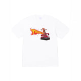 Mens T-shirts 24 FW BACK TAIL TEE Skateboard Spitfire Print Crew Neck Short Sleeve T-Shirt