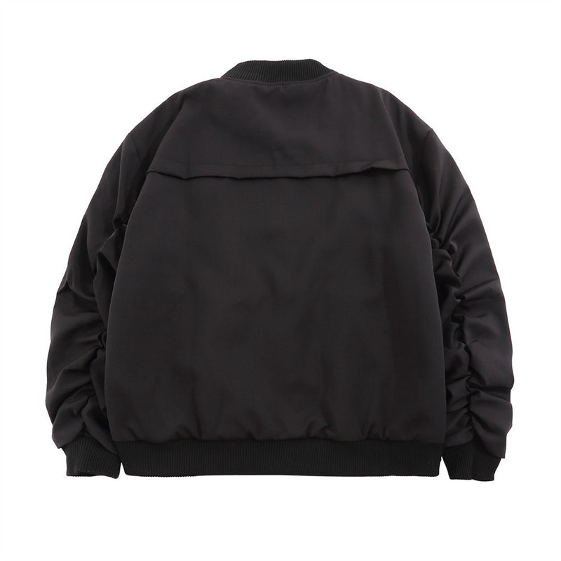 Men Jacket Coat Jacket Men's Autumn and Winter Loose Boxer Brooch Coat