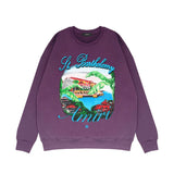 Amiri Long Sleeved Shirt Fashion Brand Crew Sweatshirts round Neck Sweater