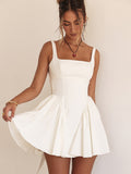 Women Dresse Sexy Backless Skirt Short Dress