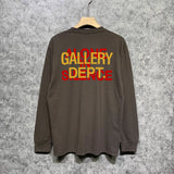 Gallery Dept Long Sleeved Shirt Fashion Brand Long Sleeve Long-Sleeved T-shirt Blouse