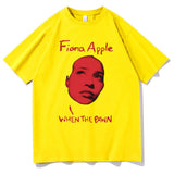 Rock Singer Fiona Apple Print T-shirt Men Women Fashion Rock