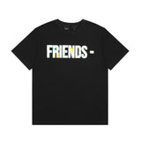 Vlone T Shirt Spring Summer Daisy Pattern Crew Neck