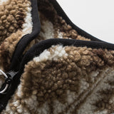 Unisex Winter Cotton Coat Stand-up Collar Cotton-Padded Clothes Vintage Cashmere Cotton-Padded Coat