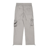 Men Sweatpants Multi-Pocket Cargo Pants Loose Drooping Casual Pants