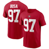 NFL T-Shirts NFL Football 49ers Jerseys Short Sleeves Men's Loose T-Shirts