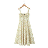 Women Dresses Summer Sling Dress Sexy Midi Dress (Xds0414)