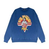 Amiri Long Sleeve Shirt Crew Sweatshirts Crew Neck Sweater