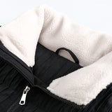 Unisex Winter Cotton Coat Stand-up Collar Cotton-Padded Clothes Vintage Loose Embroidered Cotton Jacket