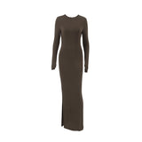 Women Dress Autumn Winter Sexy Knitted Dress