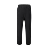 Men Sweatpants Casual Pants Men Solid Color Loose Straight Trousers