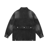 Women Jacket XINGX Affixed Cloth Embroidered Detachable Denim Jacket