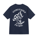 UNDEFEATED T Shirts Crew Neck Men's and Women's Loose