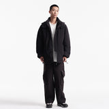 Unisex Winter Cotton Coat Three-Dimensional Multi-Pocket Hooded down Jacket Retro Couple down Jacket