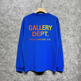 Gallery Dept Long Sleeved Shirt Fashion Brand Long Sleeve Long-Sleeved T-shirt Blouse