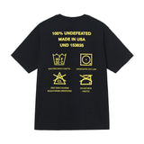 UNDEFEATED T Shirts Crew Neck Men's and Women's Loose