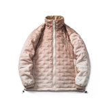 Unisex Winter Cotton Coat Stand-up Collar Cotton-Padded Clothes Vintage Loose Cotton Coat