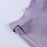 Women Dresses Sexy Flare Sleeve Skirt Suit Skirt (Bla0420)