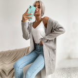 Women Knitted Sweater Autumn and Winter Knitted Sweater Cardigan Women Coat
