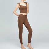 Women Yoga Set Sports Underwear Tight Fitness Sports