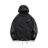 Unisex Jacket Casual Hooded Coat Men and Women Loose Jacket