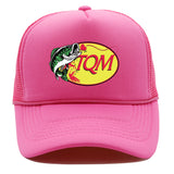 Bass Pro Shops Hat TQM Baseball Cap Printed Summer Outdoor Shade Casual Cap
