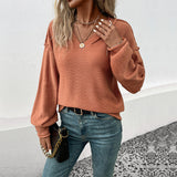 Women Knitted Sweater Autumn and Winter Long Sleeve Sweater
