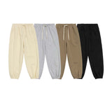 Unisex Pant Autumn Embroidery Drawstring Trousers