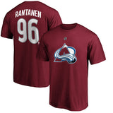 NHL T-Shirts NHL Avalanche Ice Hockey Suit T-Shirt Sports Loose T-Shirt Short Sleeve