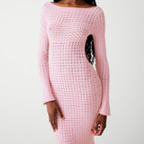 Women Dresses Spring Woven Sexy Cutout Backless Dress