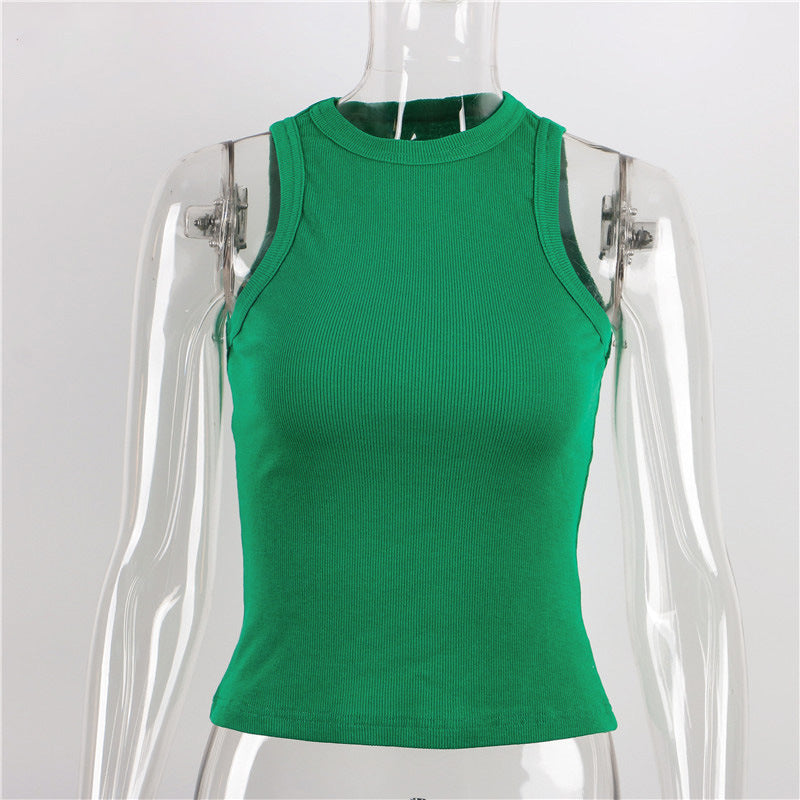 Women T-shirt Summer Short Midriff-Baring Top Casual Short-Sleeved T-shirt