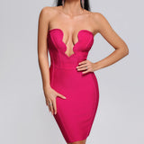 Women's Evening Dress Hollow-out Tight Hip Skirt Sexy