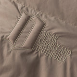 Unisex Winter Cotton Coat Three-Dimensional Large Letter Hooded down Jacket Printed down Jacket