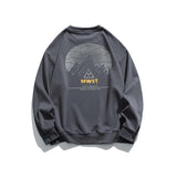 Unisex Hoodie Fall Crew Neck Pullover Sweatshirt