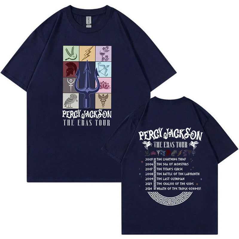 Percy Jackson The Eras Tour Graphic T-shirt Men Women Retro