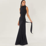 Women Dresses Spring Turtleneck Dress