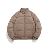 Unisex Jacket Winter Loose Zip down Jacket