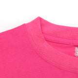 Vetements T Shirts VTM Rainbow Letter Rhinestone Loose Short Sleeve T-shirt