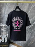 CHH Chrome Hearts T Shirts Embroidered Colored Classic Cross Horseshoe