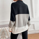 Women Knitted Sweater Autumn Winter Assorted Colors Long Sleeve Turtleneck Sweater for Women