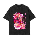 ONE PIECE washed old retro short-sleeved T-shirt, top